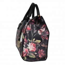 Sac à main bowling motif fleur fantaisie AMB BO415 / A A DÉCOUVRIR ! - 2