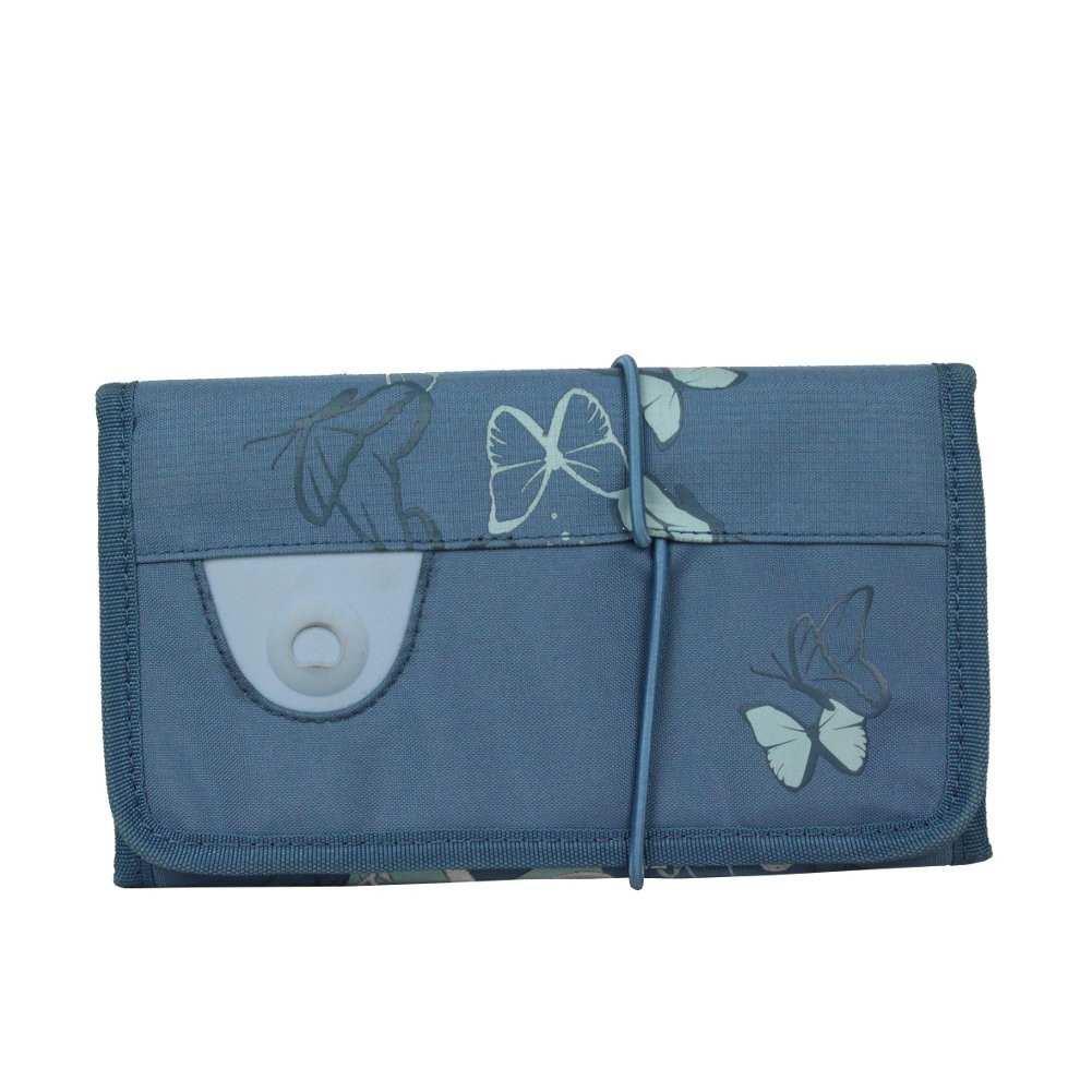 Trousse Delsey toile 0344174 papillon plumier plat aménagé DELSEY - 1