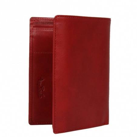 Petit portefeuille porte monnaie et porte cartes cuir vintage Tony Perotti Tony PEROTTI - 4