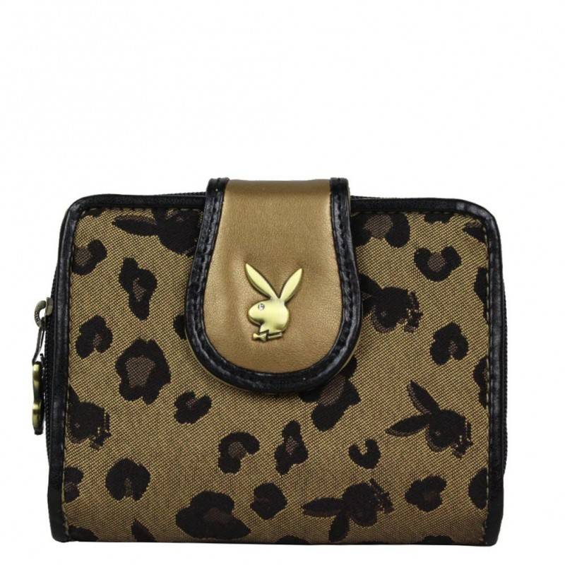 Porte monnaie motif léopard Playboy PA2527 PLAYBOY - 1 Porte monnaie motif léopard Playboy PA2527 PLAYBOY - 1