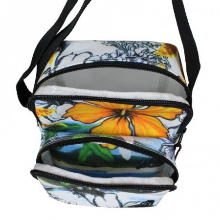 Pochette bandoulière Roxy imprimé plage et fleur Hawaii QJWBA511 ROXY - 4