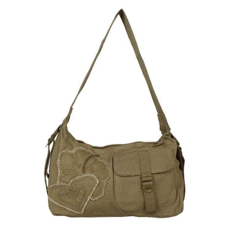 Sac épaule incurvé Roxy Cap XUWBA411 toile brute ROXY - 9 Sac épaule incurvé Roxy Cap XUWBA411 toile brute ROXY - 9