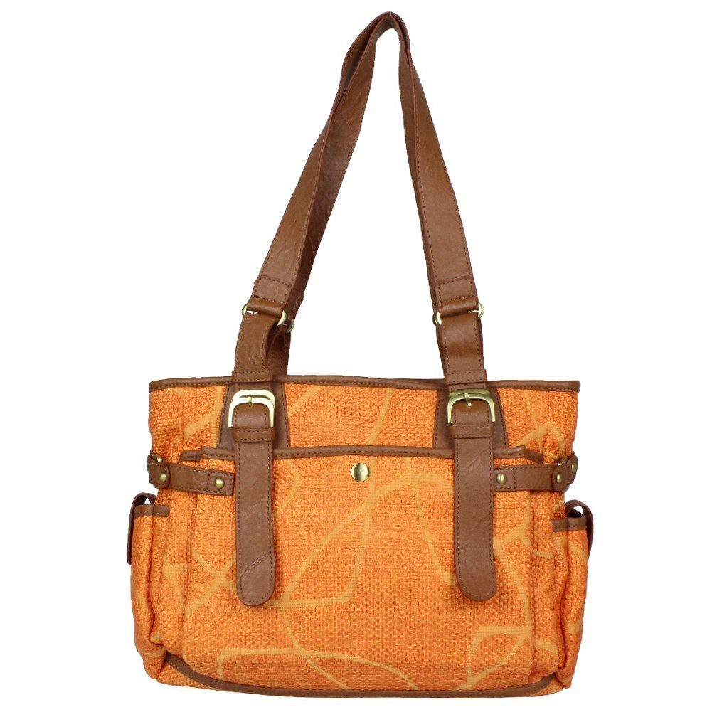 Sac seau épaule toile Patrick Blanc 8021-05 Orange PATRICK BLANC - 1