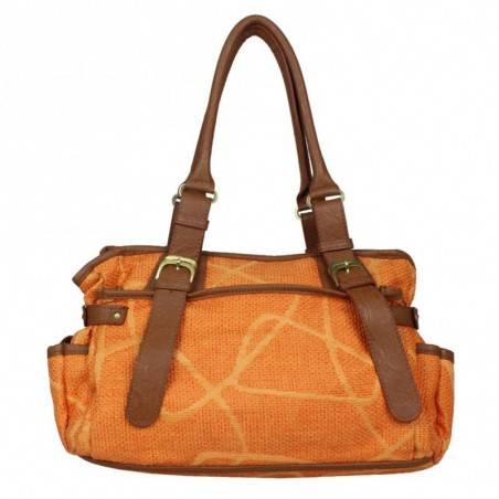 Sac porté épaule toile multicolore Patrick Blanc 8906 PATRICK BLANC - 4