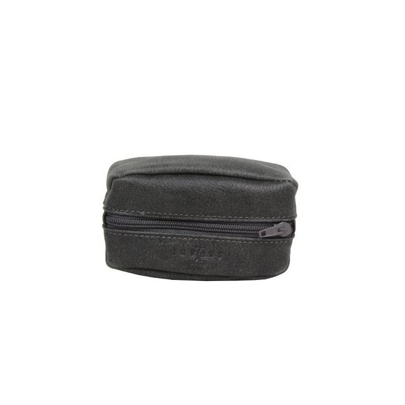 Petit porte monnaie grain de cafe cuir Safari SFL953095 SAFARI - 1