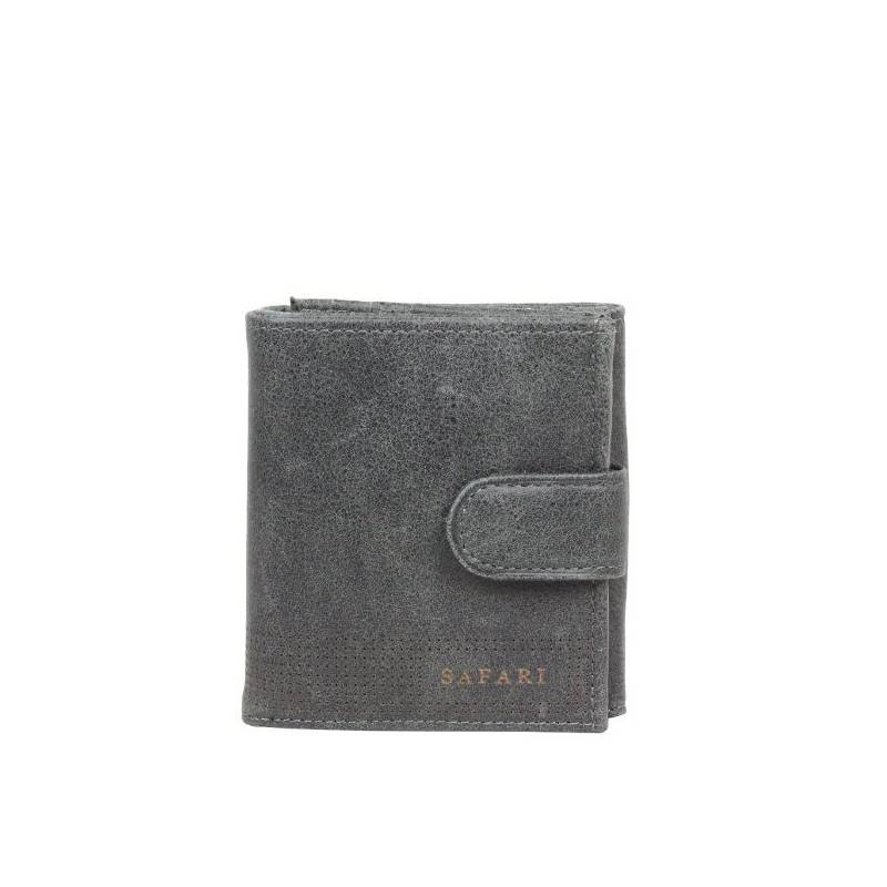Porte monnaie porte cartes billets cuir vieilli Safari SFL3574 SAFARI - 1