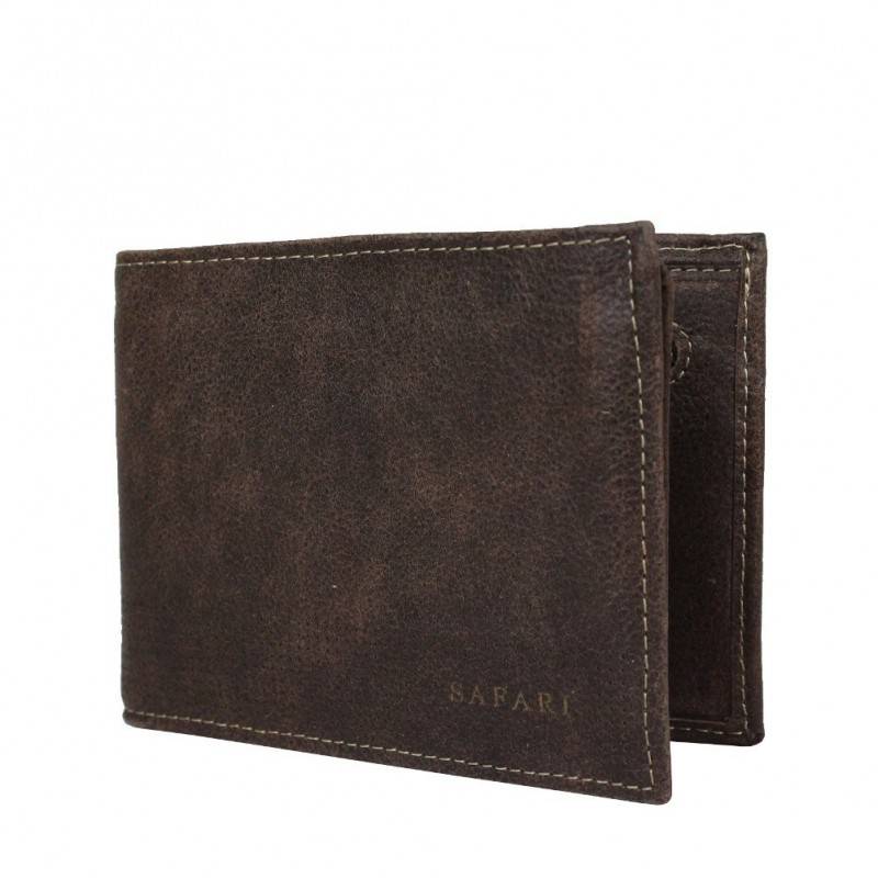Portefeuille Européen en cuir vieilli Safari Lounge SAFARI - 1 Portefeuille Européen en cuir vieilli Safari Lounge SAFARI - 1