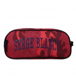 Grande trousse Serge Blanco toile PRE 2 compartiments militaire SERGE BLANCO - 1 Grande trousse Serge Blanco toile PRE 2 compartiments militaire SERGE BLANCO - 1