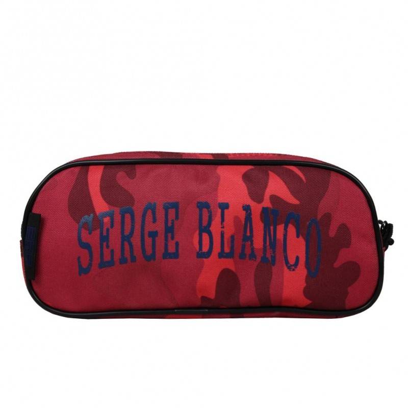 Grande trousse Serge Blanco toile PRE 2 compartiments militaire SERGE BLANCO - 1 Grande trousse Serge Blanco toile PRE 2 compartiments militaire SERGE BLANCO - 1