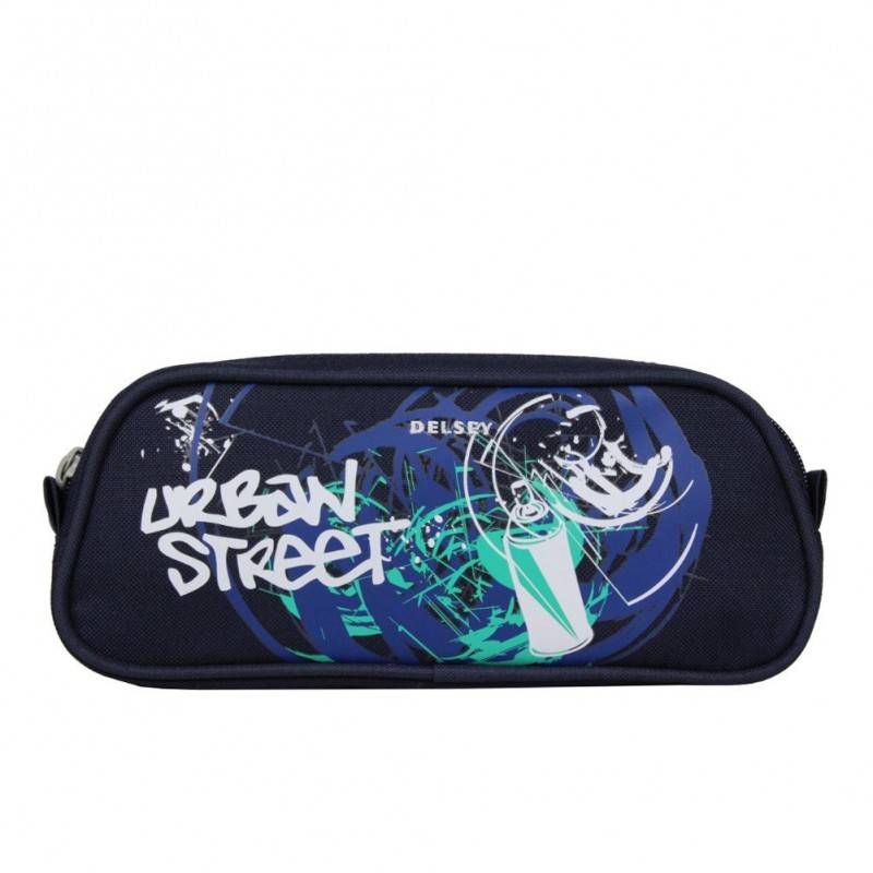 Trousse Delsey toile double compartiments DELSEY - 1 Trousse Delsey toile double compartiments DELSEY - 1