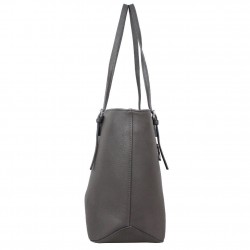 Sac cabas trapèze boucles Fuchsia F1598-5 FUCHSIA - 3