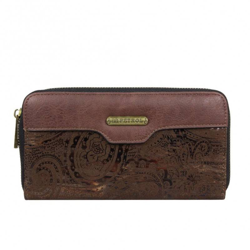 Sac épaule tissu imprimé SMASH LTR-LISA BAG LILI PETROL - 1 Sac épaule tissu imprimé SMASH LTR-LISA BAG LILI PETROL - 1