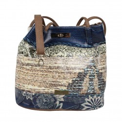 Sac épaule tissu imprimé SMASH LTR-LISA BAG SMASH - 2