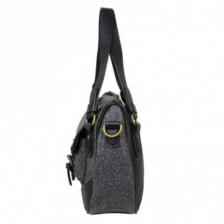 Sac épaule tissu imprimé SMASH LTR-LISA BAG SMASH - 3