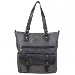 Sac épaule tissu imprimé SMASH LTR-LISA BAG SMASH - 1