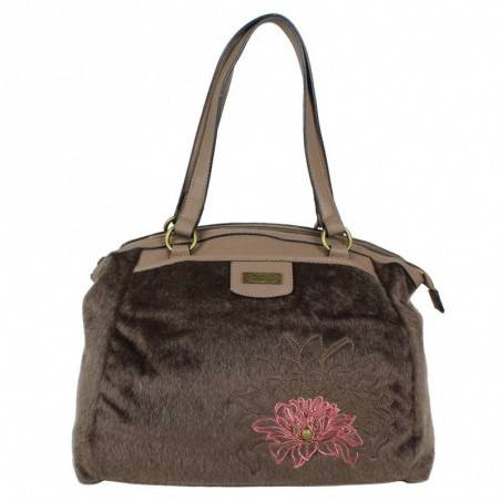 Sac épaule tissu imprimé SMASH LTR-LISA BAG SMASH - 1