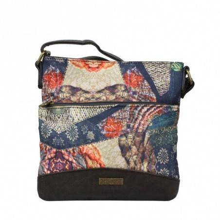 Sac épaule tissu imprimé SMASH LTR-LISA BAG SMASH - 2