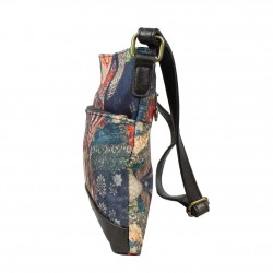 Sac épaule tissu imprimé SMASH LTR-LISA BAG SMASH - 4