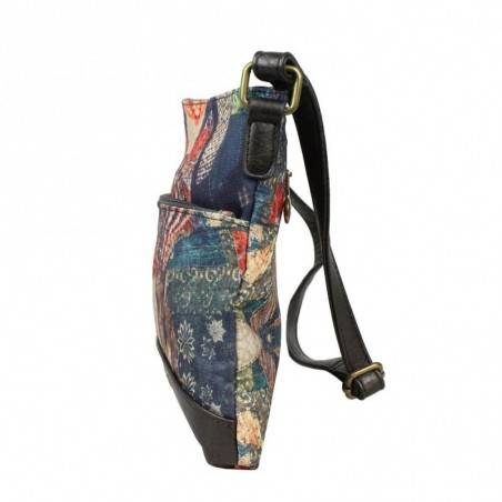Sac épaule tissu imprimé SMASH LTR-LISA BAG SMASH - 4