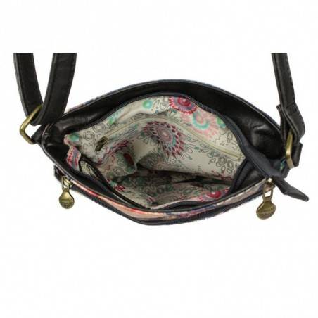 Sac épaule tissu imprimé SMASH LTR-LISA BAG SMASH - 5