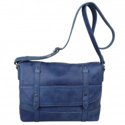 Sac besace en cuir brut Patrick Blanc Tribe PATRICK BLANC - 1