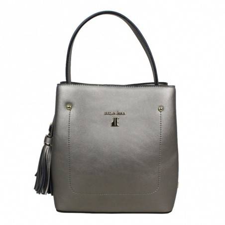 Sac à main Jacques Esterel JE CC5001 façon croco matte trapèze Jacques ESTEREL - 1