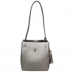 Sac à main Jacques Esterel JE CC5001 façon croco matte trapèze Jacques ESTEREL - 5