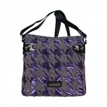 Sac bandoulière Patrick Blanc 508024 motif violet PATRICK BLANC - 1