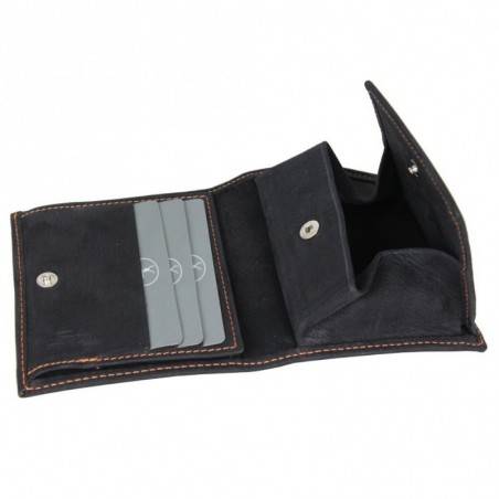 Porte monnaie et billets fabrication en France cuir 9613.3 FRANDI - 7