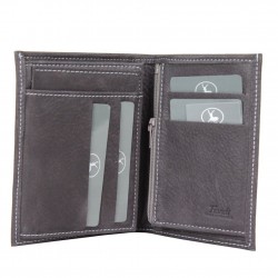LE PORTE MONNAIE MIXTE MARRON FRANDI - 6