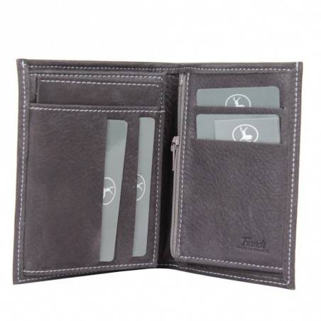 LE PORTE MONNAIE MIXTE MARRON FRANDI - 6