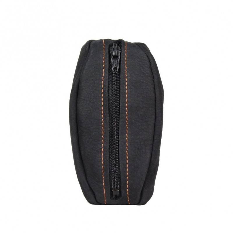 Porte monnaie cuir grain fabrication France 9680.6 2 poches FRANDI - 1 Porte monnaie cuir grain fabrication France 9680.6 2 poches FRANDI - 1