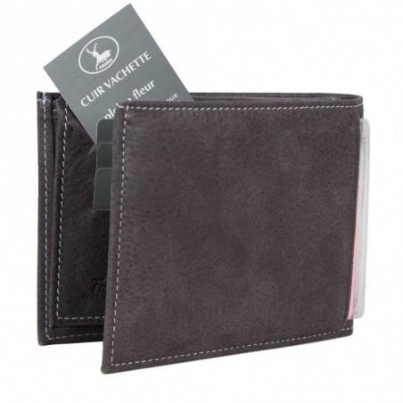 LE PORTE MONNAIE MIXTE MARRON FRANDI - 4