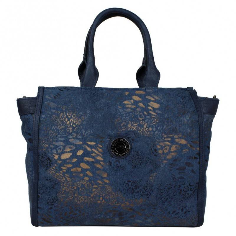 Sac cabas Patrick Blanc imprimé multicolore toile 524040 PATRICK BLANC - 1