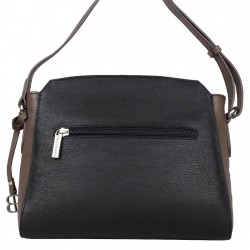 Sac bandoulière cuir Patrick Blanc bicolore 105065  PATRICK BLANC - 9