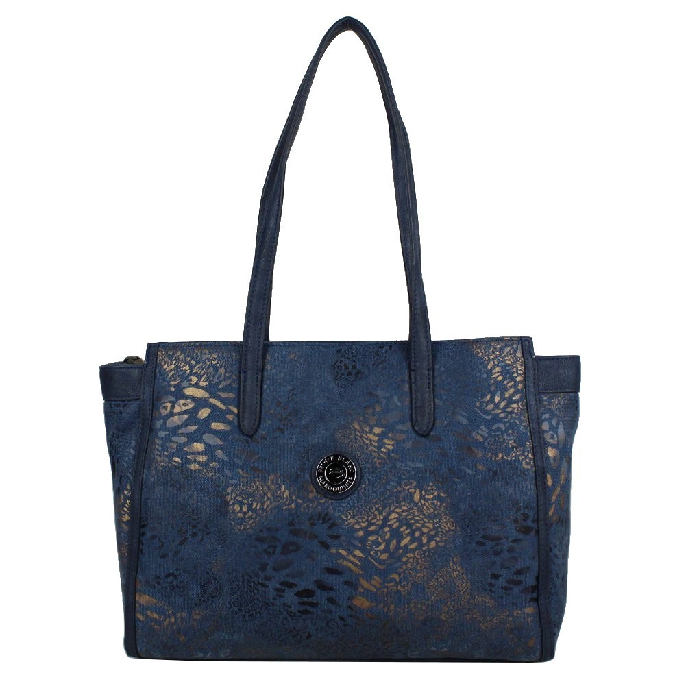 Sac cabas Patrick Blanc imprimé multicolore toile 524040 PATRICK BLANC - 1