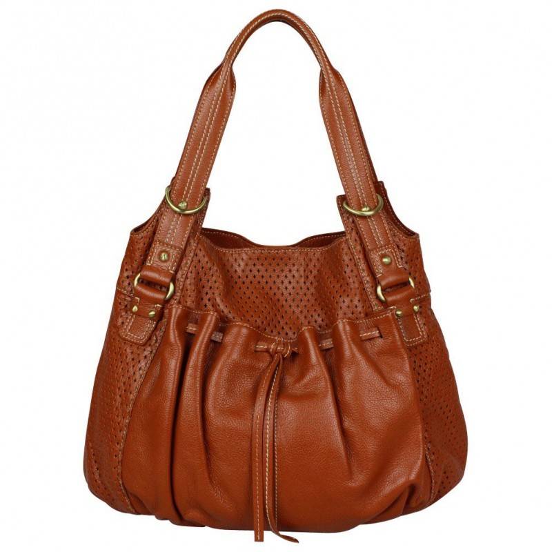 Sac seau en cuir souple grainé ajouré Jane Holli TO2980 A DÉCOUVRIR ! - 1 Sac seau en cuir souple grainé ajouré Jane Holli TO2980 A DÉCOUVRIR ! - 1