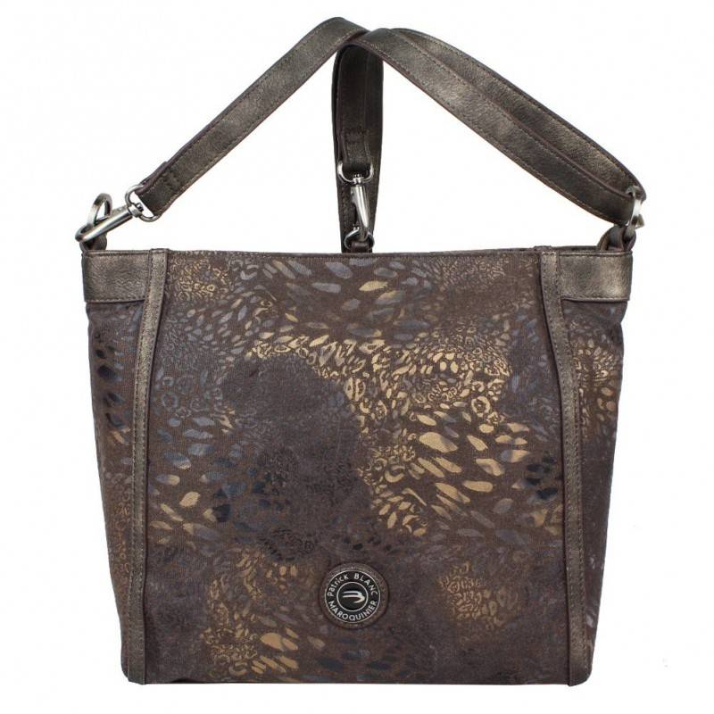 Sac bandoulière Patrick Blanc motif doré 509064 PATRICK BLANC - 1