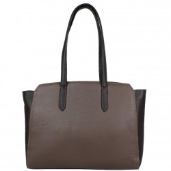 Sac cabas cuir Patrick Blanc bicolore 105068 PATRICK BLANC - 4