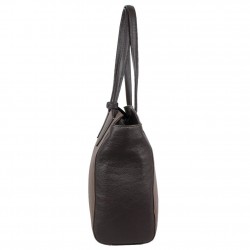 Sac cabas cuir Patrick Blanc bicolore 105068 PATRICK BLANC - 2