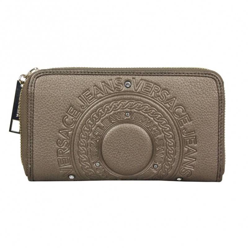 Portefeuille Versace Jeans mat et strass E3VOBPA3 Versace Jeans - 1 Portefeuille Versace Jeans mat et strass E3VOBPA3 Versace Jeans - 1