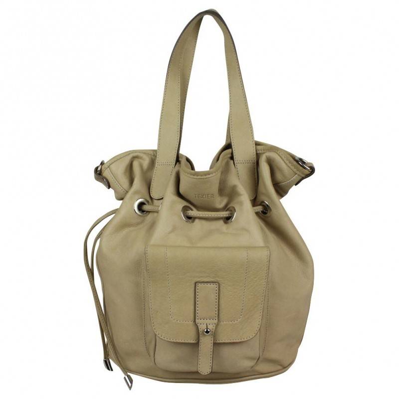 Sac à main bourse Texier cuir brut souple fabrication France TEXIER - 1 Sac à main bourse Texier cuir brut souple fabrication France TEXIER - 1
