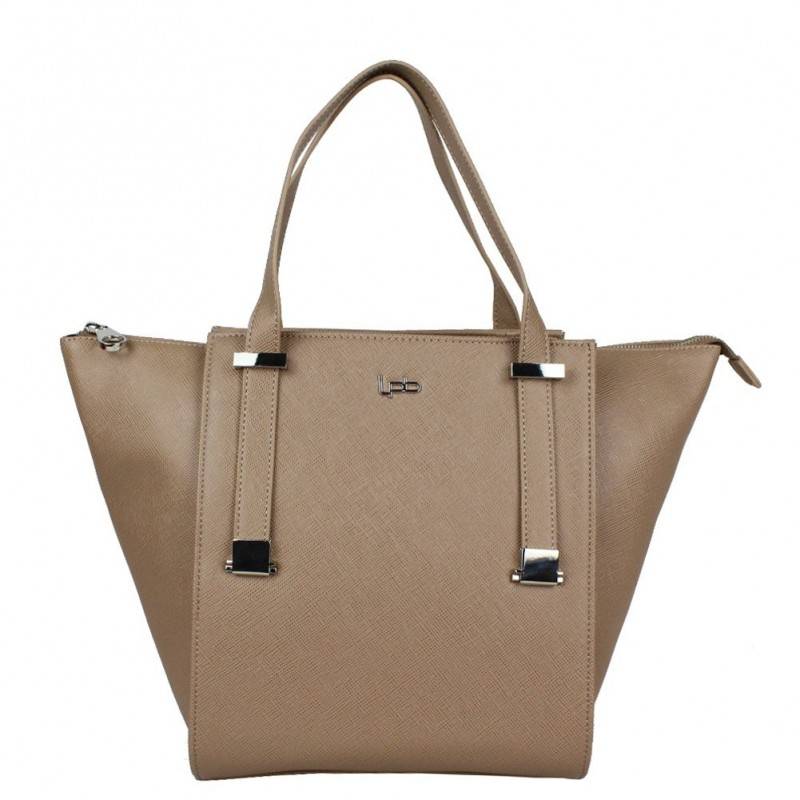 Sac à main épaule trapèze Les Petites Bombes effet saffiano Les p'tites Bombes - 1 Sac à main épaule trapèze Les Petites Bombes effet saffiano Les p'tites Bombes - 1