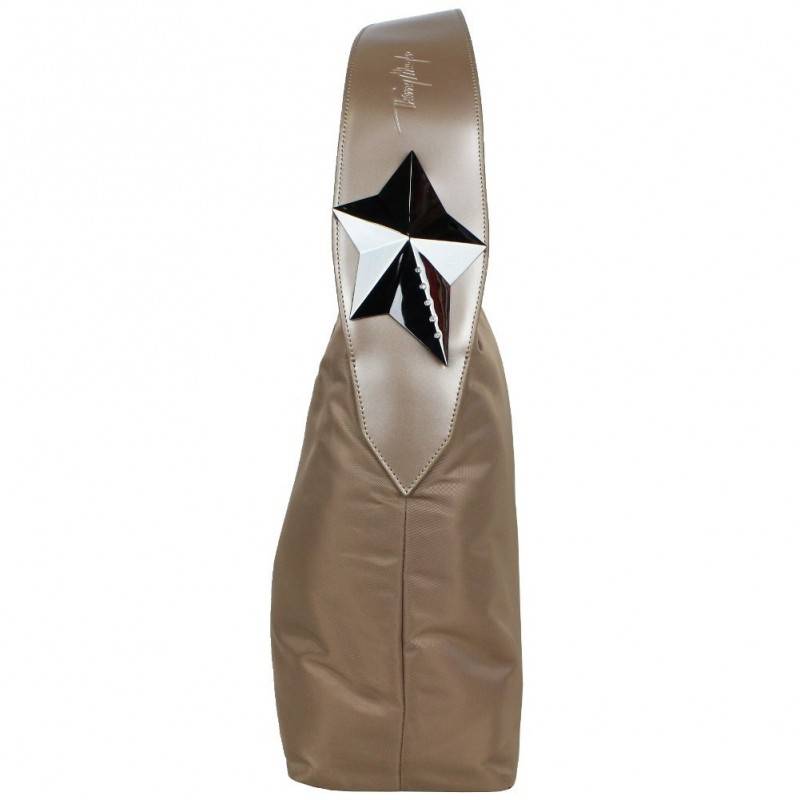 Sac seau banane cuir noir Thierry Mugler Zenith 3 THIERRY MUGLER - 1 Sac seau banane cuir noir Thierry Mugler Zenith 3 THIERRY MUGLER - 1