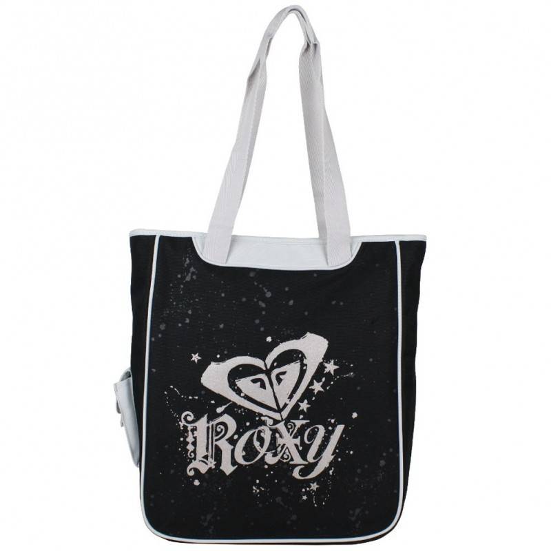 Grand sac cabas épaule Roxy motif imprimé XRWBA351 ROXY - 1 Grand sac cabas épaule Roxy motif imprimé XRWBA351 ROXY - 1
