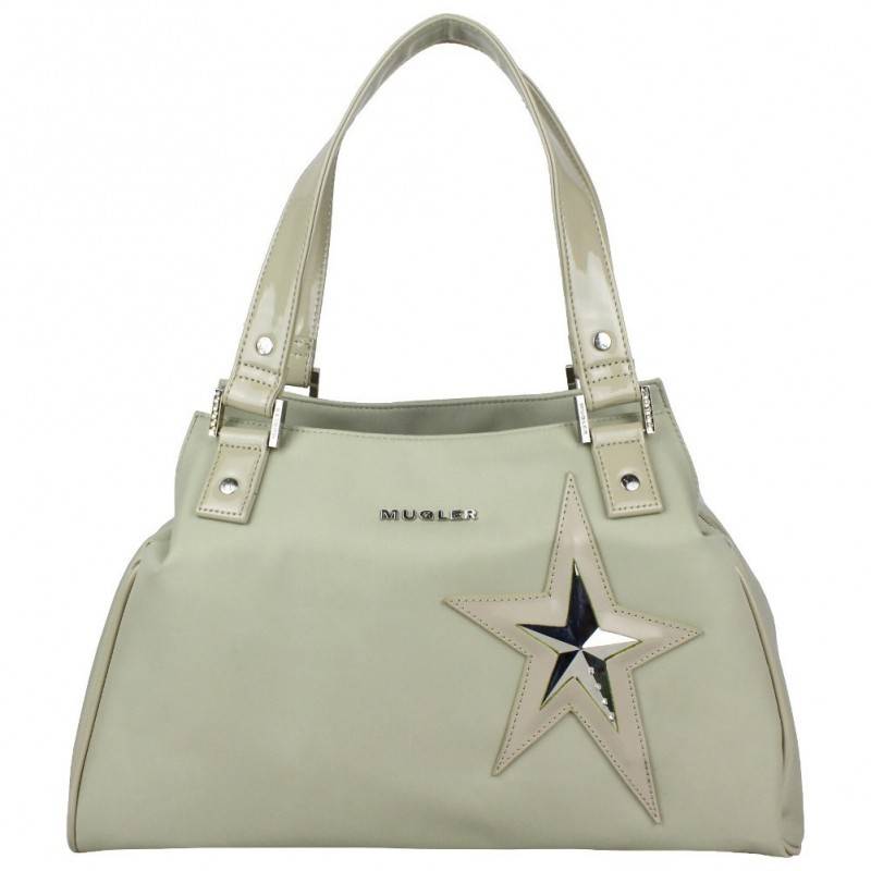 Neuf avec petits défauts sac porté épaule petit cabas déstructuré Thierry Mugler strass Jiami THIERRY MUGLER - 1 Neuf avec petits défauts sac porté épaule petit cabas déstructuré Thierry Mugler strass Jiami THIERRY MUGLER - 1