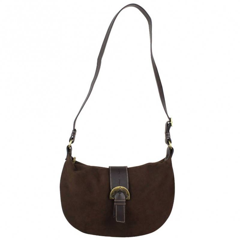 Sac épaule Texier ultra plat demi lune fabrication France TEXIER - 1 Sac épaule Texier ultra plat demi lune fabrication France TEXIER - 1