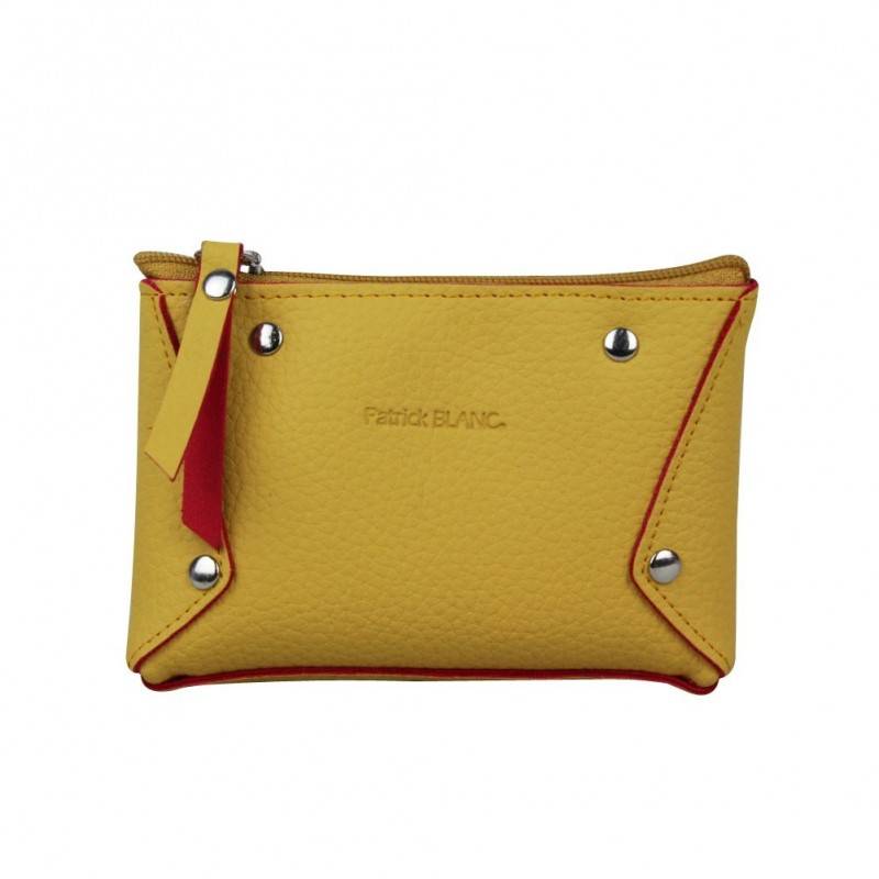 Petit porte monnaie bourse Patrick Blanc bicolore FB0070 PATRICK BLANC - 1 Petit porte monnaie bourse Patrick Blanc bicolore FB0070 PATRICK BLANC - 1