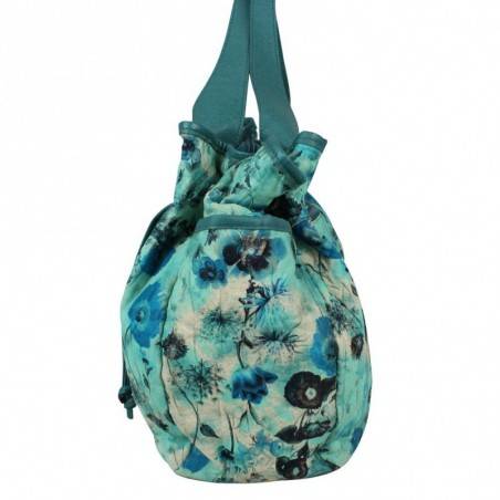 Sac cabas bourse Patrick Blanc imprimé fleurs 510016  PATRICK BLANC - 2