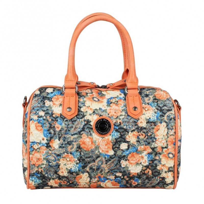 Sac bowling Patrick Blanc motif floral et brillant 510047 PATRICK BLANC - 1